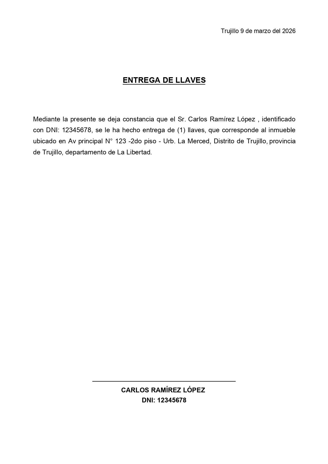 Flyer inmobiliario generado en Inmozy